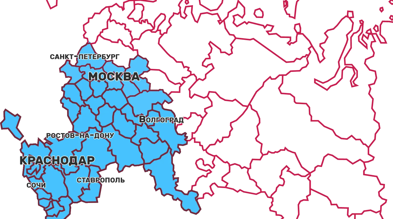 Карта в Красногорске